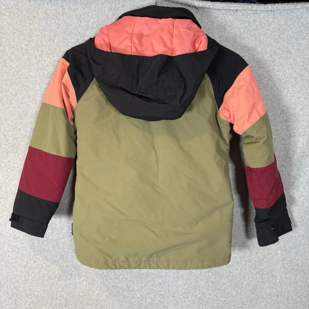 Burton Hart Snowboard Jacket Girls XS Dryride Ski Hooded - Picture 4 of 9